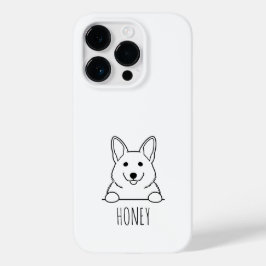 Tittande Beagle Söt Anpassad Namn Telefonfodral
