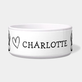 Tittande Labrador Anpassa Svart och Vitt tema