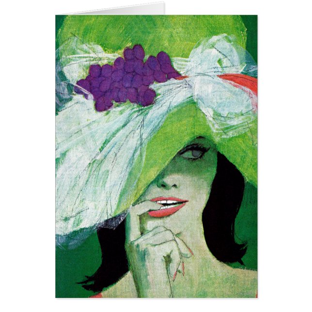 Tittar annat långt hälsningskort (Framsidan)