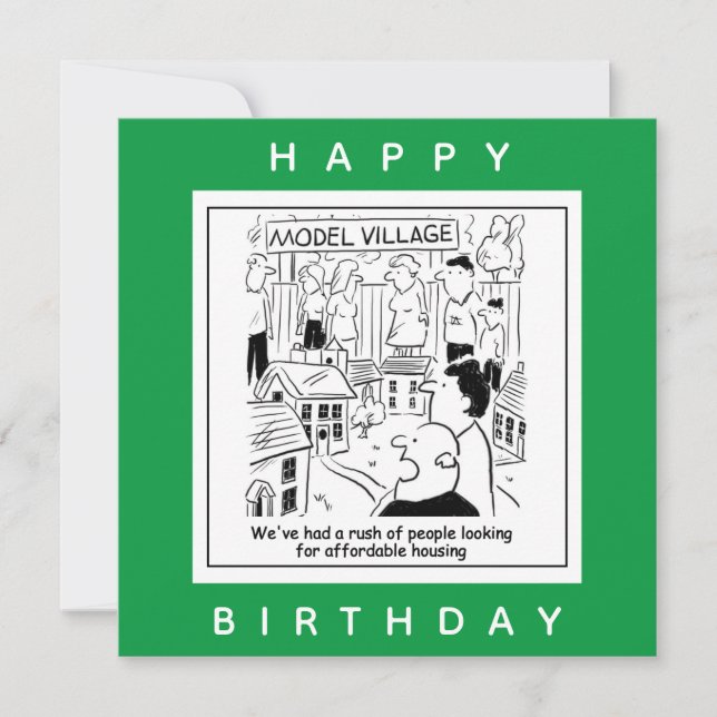 Tittar att köpa prisvärd Tecknad för bostäder Kort (Framsida)