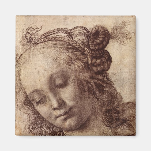 Tittar av kvinnor magnet (Framsidan)