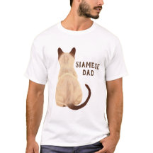 Tittar Away baksida för den Sasha beskådar Siamese