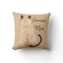 Tittar Away teckning för Sasha Siamese kattmamma