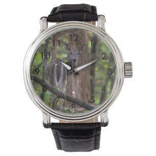 Tittar baksida Painterly Armbandsur