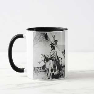 "Tittar chefen exponeringsglas", c.1875 Mugg