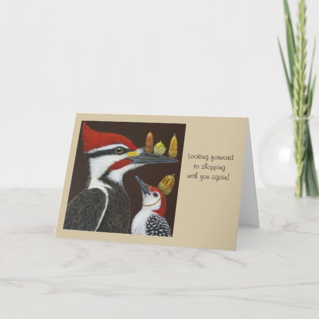 Tittar dig att handla med dig igen, kort (Framsida)