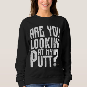 Tittar du på min putt Golf Hål Funny Sport? T Shirt