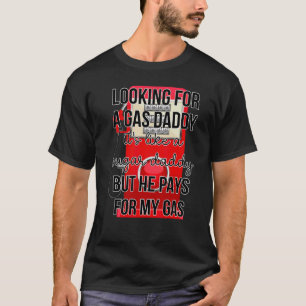 Tittar för en gaspappa som en sockergastump t shirt