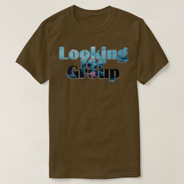 Tittar för grupp t shirt (Design framsida)