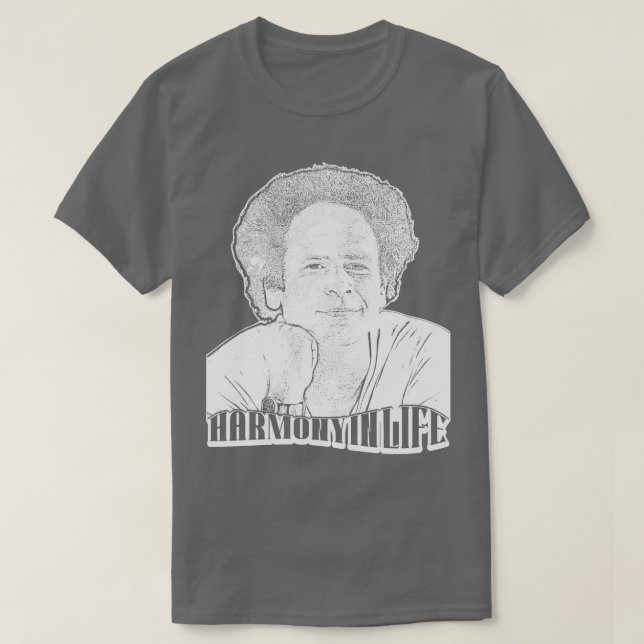 Tittar för harmoni i livet Garfunkel 60-talets mus T Shirt (Design framsida)