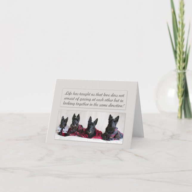 Tittar för Kärlek Anteckningskort (Framsida)