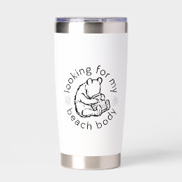 Tittar för min Beach Body med Winnie-the-Pooh