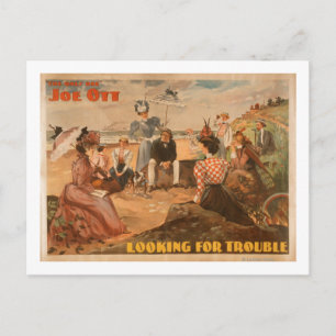 Tittar för problem - Beach Scene Theater Vykort