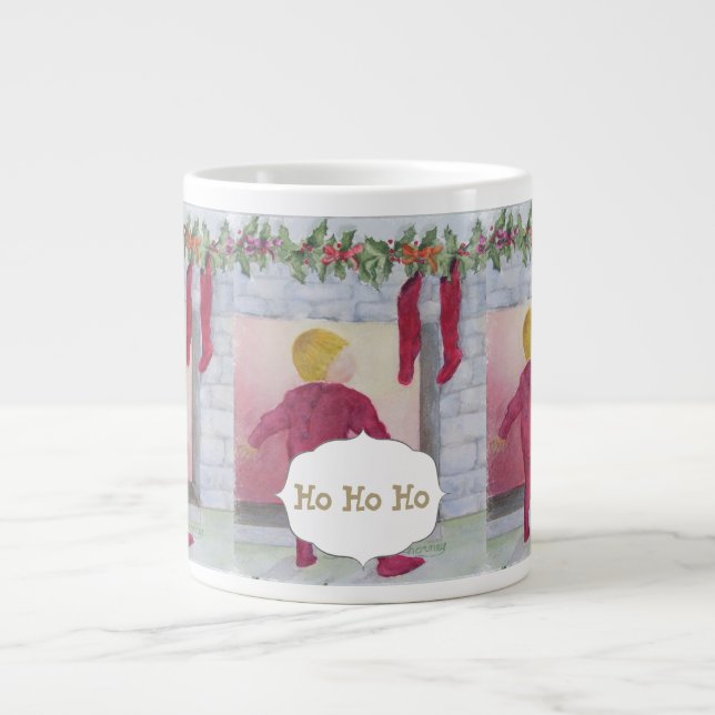 TITTAR FÖR SANTA JUMBO MUGG (Framsidan)