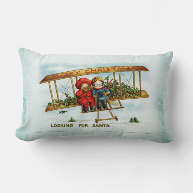 Tittar för Santa Pillow Lumbarkudde (Framsida)