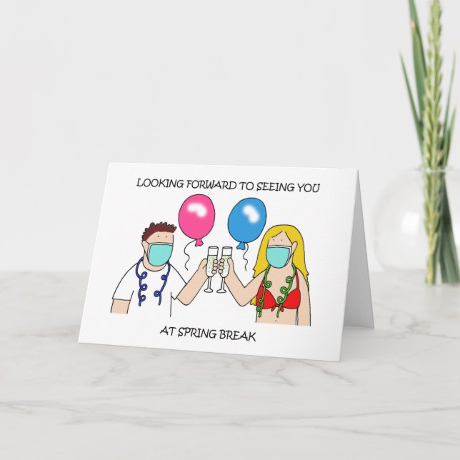 Tittar Framåt till att träffa dig i Påsklov Kort (Framsida)