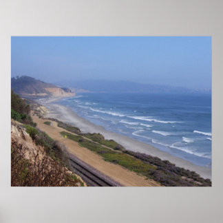 Tittar från Väg (Del Mar) Poster