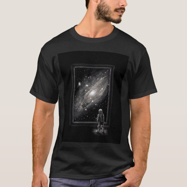 Tittar Genom ett Mästerverk T Shirt (Framsida)