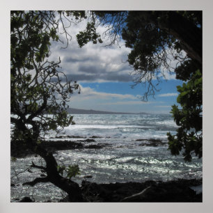 Tittar genom fönstret poster