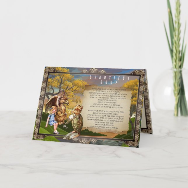 Tittar Glass Bevackra Soppa Lyrics Tack Kort (Framsida)