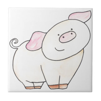 Tittar här dig grisutklipp av den Serena Kakelplatta