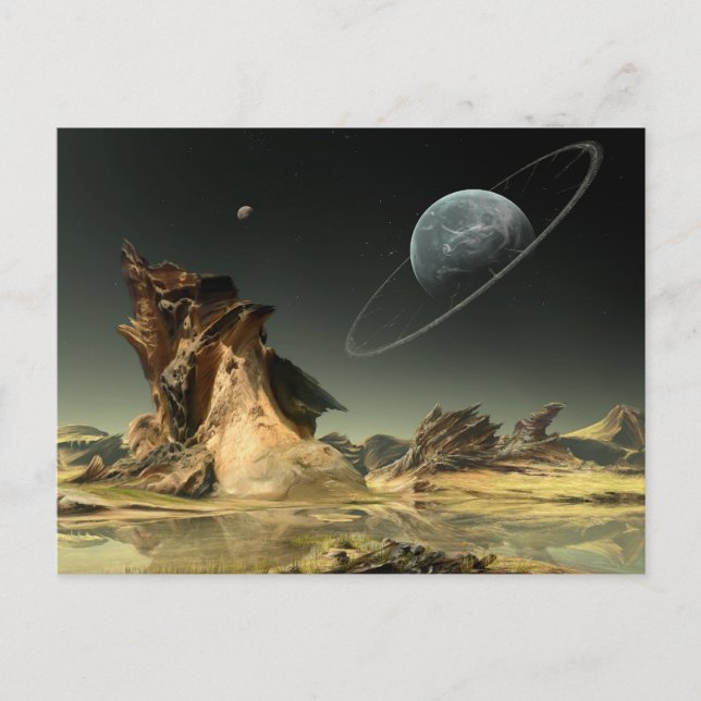 Tittar hemma vykort (Framsida)