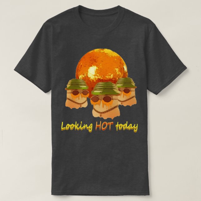 Tittar HETT idag T Shirt (Design framsida)