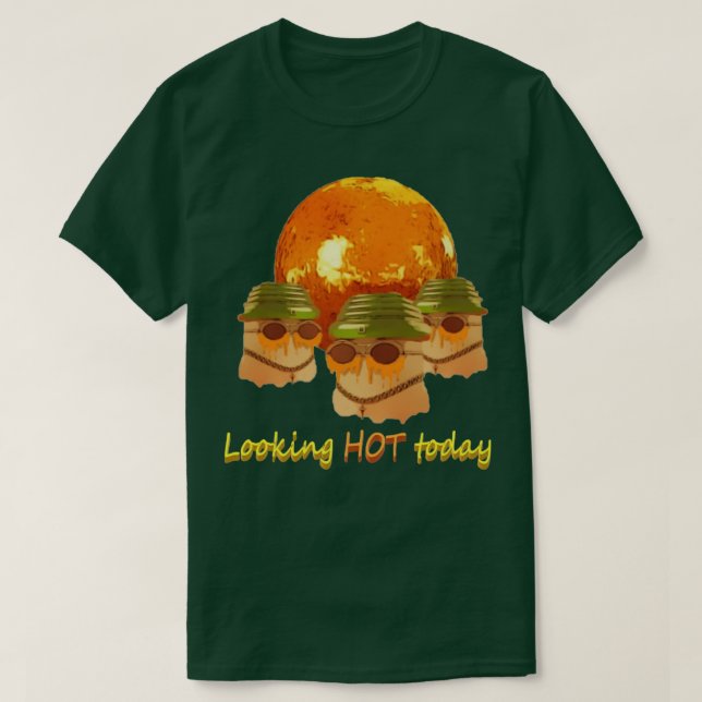 Tittar HETT idag T Shirt (Design framsida)