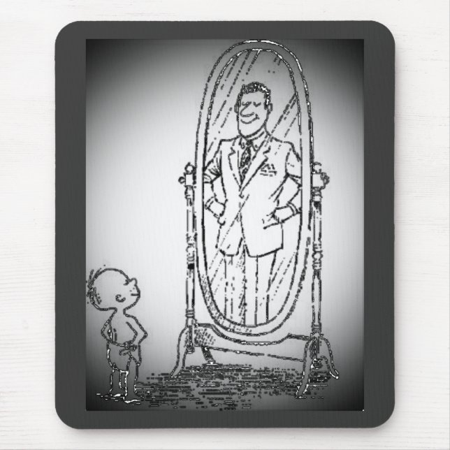 TITTAR i SPEGEL Musmatta (Framsidan)