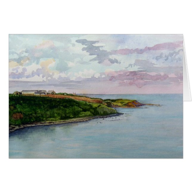 Tittar in mot den Howick tillflyktsorten Hälsningskort (Framsidan Horizontal)