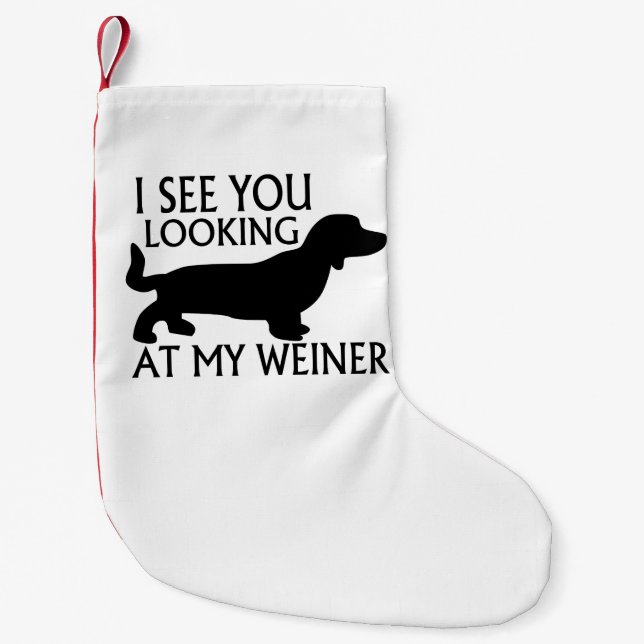 Tittar min Weiner Liten Julstrumpa (Framsidan)