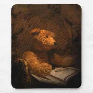 Tittar nalleMousepad gammala fotograferar Musmatta