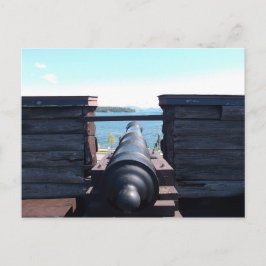 Tittar ner cylindern vykort