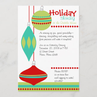Tittar ornament inbjudningar