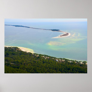Tittar på Alligator Point, Florida Poster