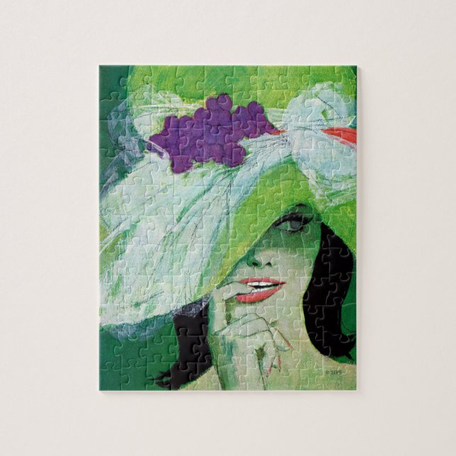 Tittar på annat sätt pussel (Vertikal)