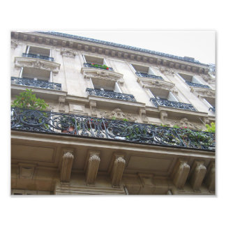 Tittar på Fransk Balconies Fototryck
