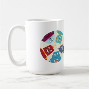 tittar robotar kaffemugg