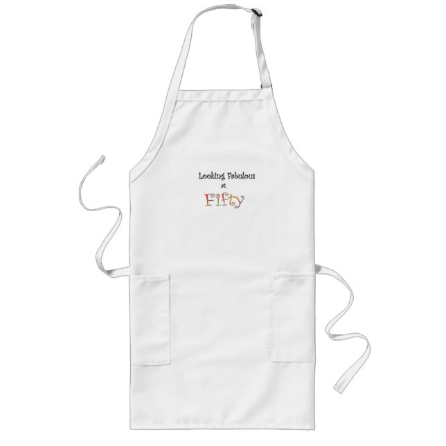 Tittar sagolikt på 50 långt förkläde (Framsidan)