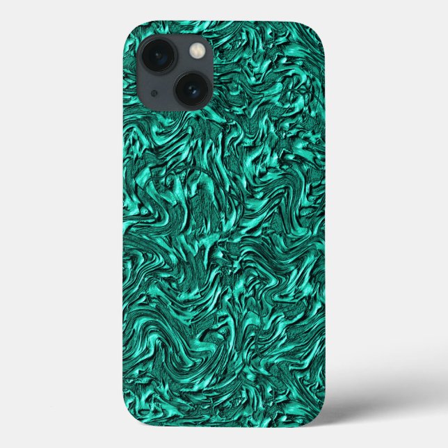 Tittar som en grönt som texturerats av en vägg (Baksida)