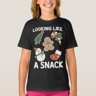 Tittar som en Snack God jul Santa Snack T Shirt