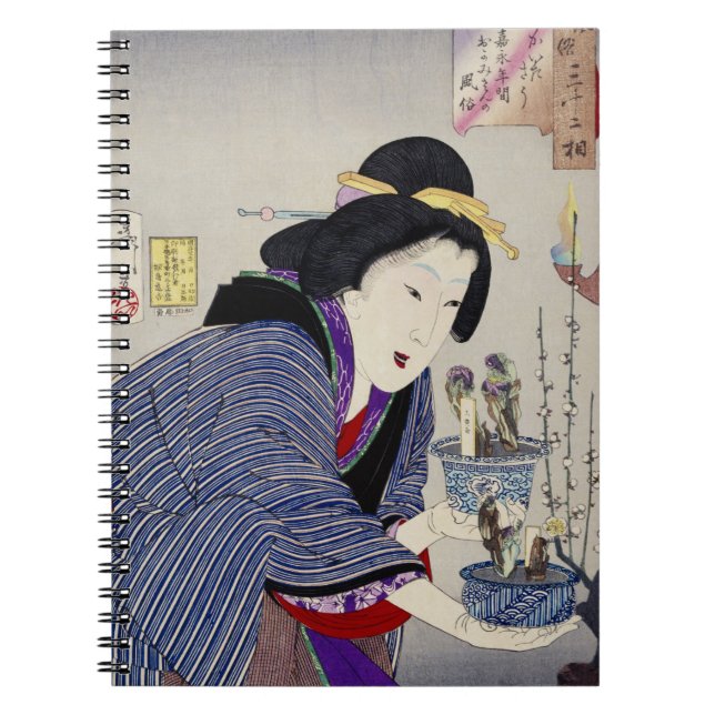 Tittar som, om hon önskar att ändra: Det Anteckningsbok Med Spiral (Framsidan)