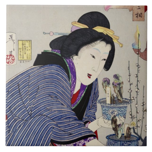 Tittar som, om hon önskar att ändra: Det Kakelplatta (Framsidan)