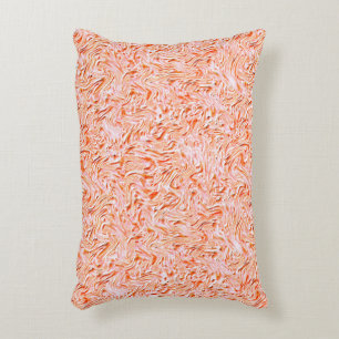 Tittar som texturerad av vägg, lax färg prydnadskudde