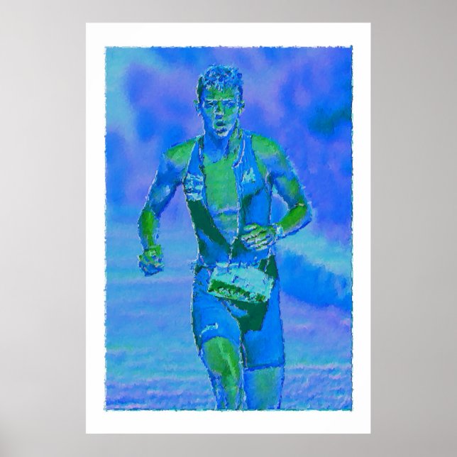 Tittar stark poster (Framsidan)