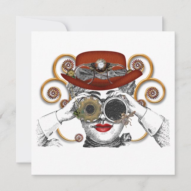 tittar steampunk kille (Framsida)