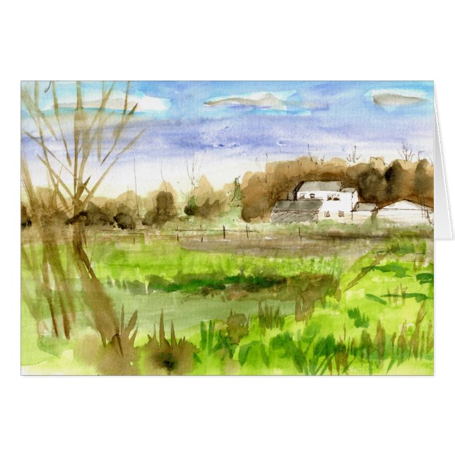 "Tittar tillbaka ", Hälsningskort (Framsidan Horizontal)