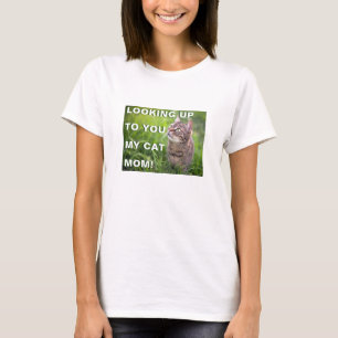 Tittar upp (ljus) T-Shirt