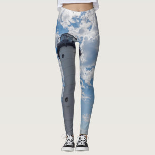 Tittar upp Manistee Lighthouse Leggings