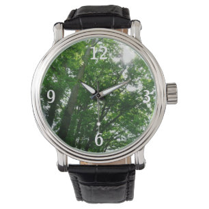 Tittar upp till sommaren Träd Armbandsur